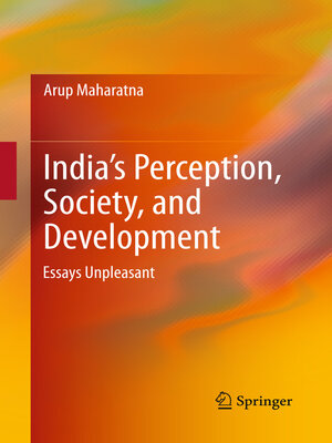 cover image of India's Perception, Society, and Development
